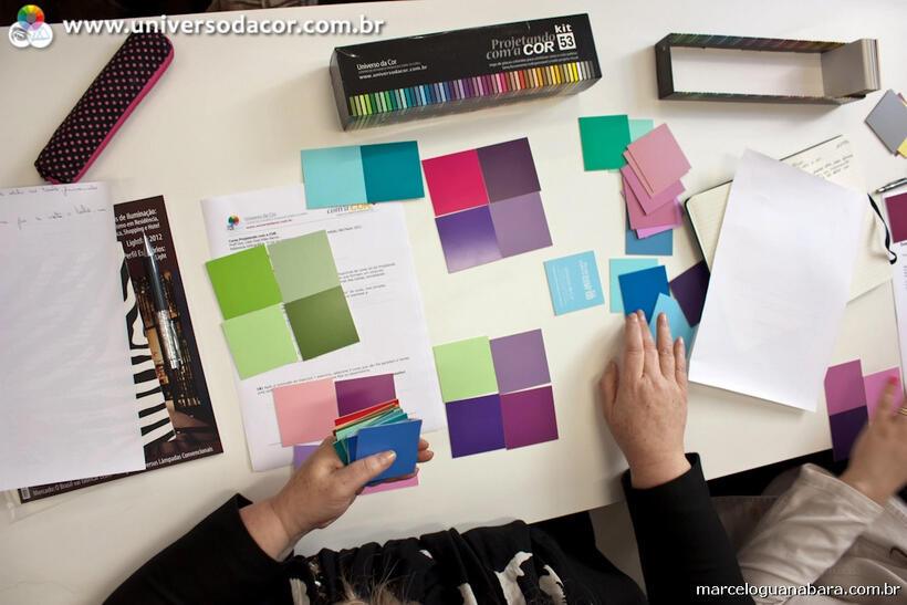 Curso Projetando com a COR Universo da Cor, set2012