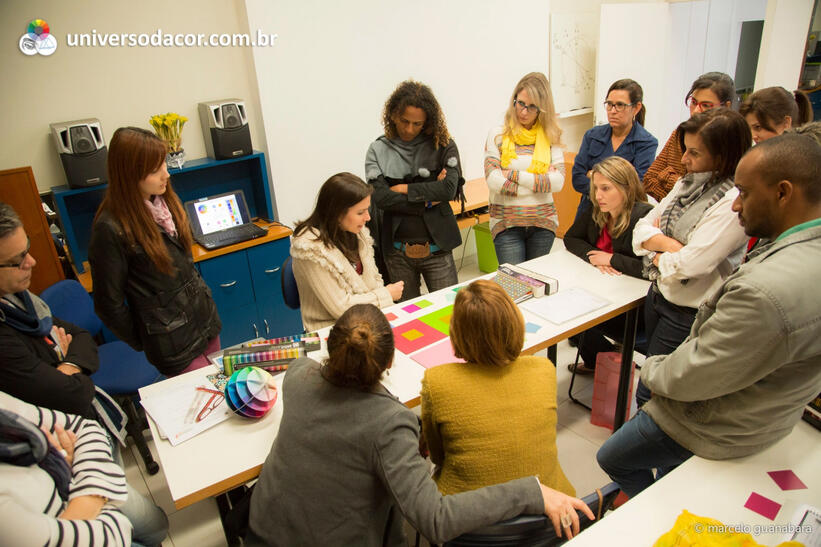Curso Projetando com a COR Universo da Cor, ago2014